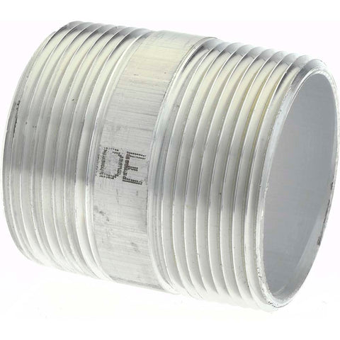 1-1/2 x 2" 6061 Aluminum Pipe Nipple