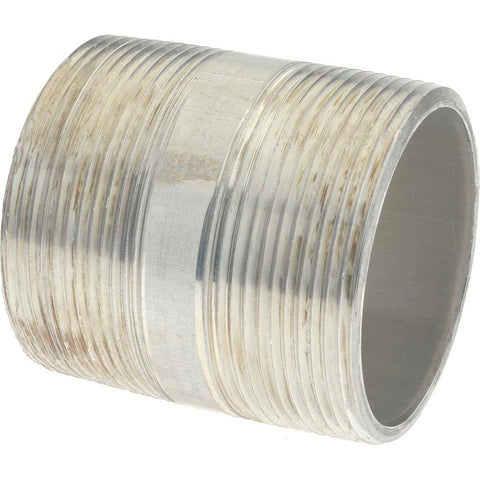 2 x 2-1/2" 6061 Aluminum Pipe Nipple