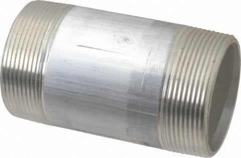 2 x 4" 6061 Aluminum Pipe Nipple