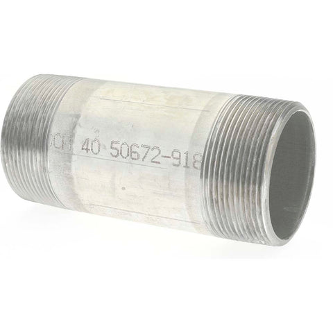 2 x 5" 6061 Aluminum Pipe Nipple