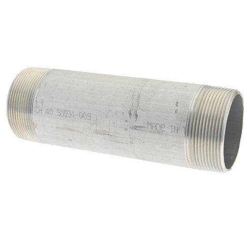 3 x 10" 6061 Aluminum Pipe Nipple