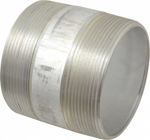 4 x 4" 6061 Aluminum Pipe Nipple
