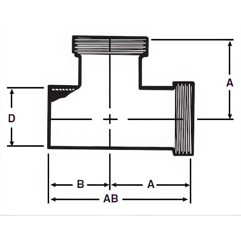 Sanitary Stainless Steel Pipe Tee: 2