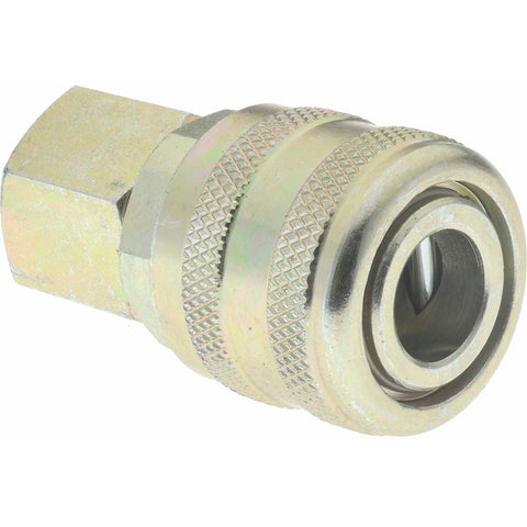 5 Piece 1/4" Body 1/4 NPT 215 psi Zinc ARO Pneumatic Coupling Plug Set