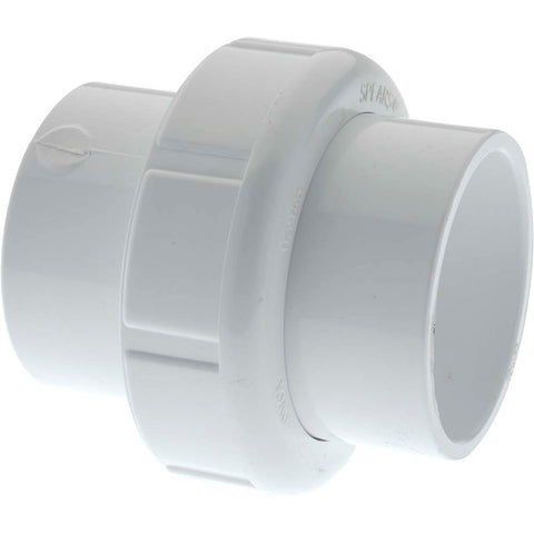 1-1/2" PVC Plastic Pipe Union with EPDM O-Ring