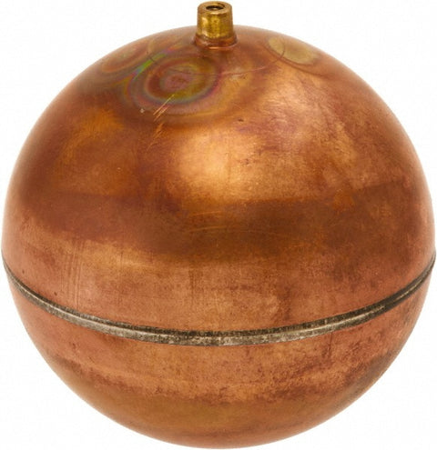 8" 3/8NPT COPPER ROUND BALL FLOAT