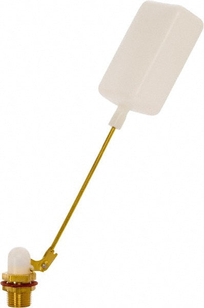 1/2" Pipe, Brass, Angle Pattern-Single Seat, Mechanical Float Valve