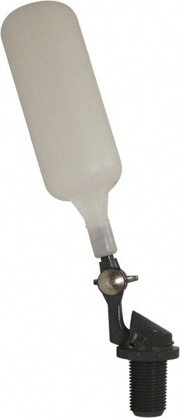 3/8" Pipe, PVC, Angle Pattern-Single Seat, Mechanical Float Valve