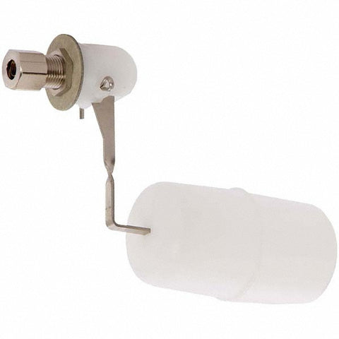 1/4" Pipe, Brass, Angle Pattern-Single Seat, Mechanical Float Valve