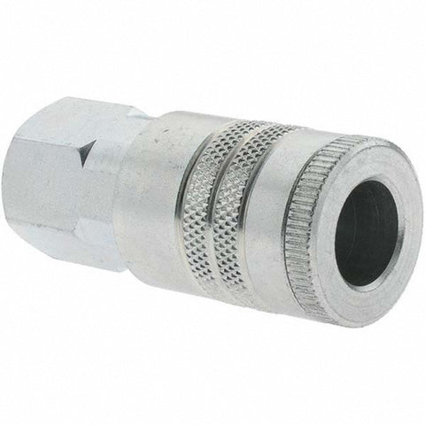 Pneumatic Hose Coupling: 3/8-18, 1/2" Body Dia, Tru-Flate Automotive Interchange