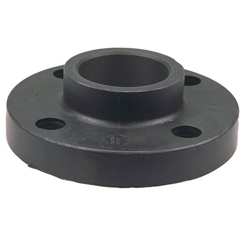 (Nibco Part#:  CC09000) 6151-H - Socket Flange S - Black Polypropylene Schedule 80, One-Piece Solid Design