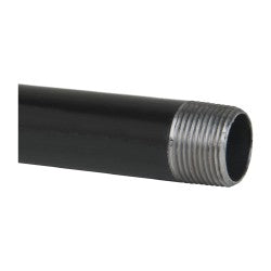 Black Pipe Nipple: 1" Dia x 36" Long, Schedule 40
