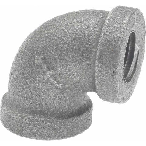 Black 90 deg Elbow: 1/4", Threaded