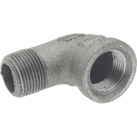 Black 90 deg Street Elbow: 3/4", Threaded