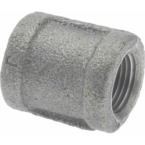 Black Coupling: 3/8", Threaded