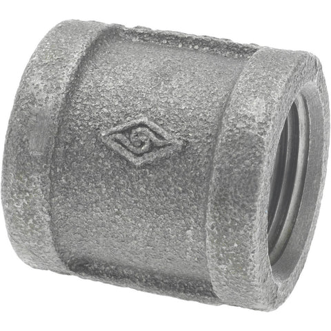 Black Coupling: 3/4", Threaded