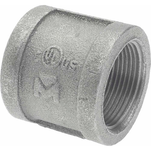Black Coupling: 1-1/4", Threaded