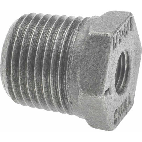 Black Bushing: 1/2 x 1/8", Threaded