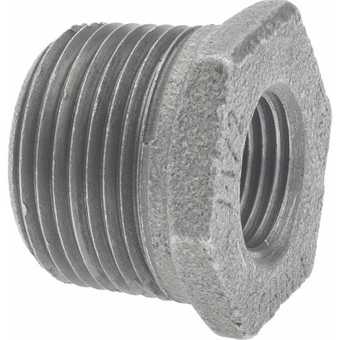 Black Bushing: 1 x 1/2", Threaded