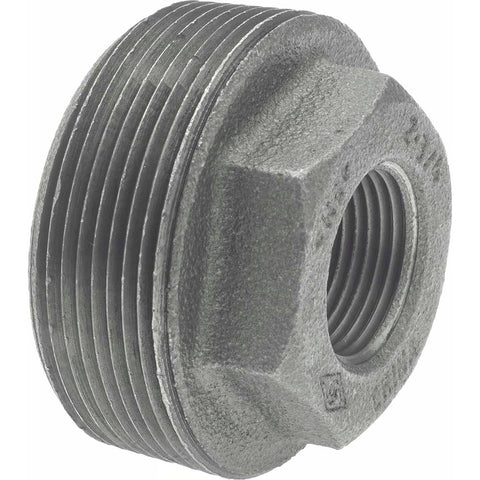 Black Bushing: 2 x 3/4", Threaded