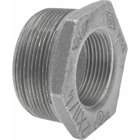 Black Bushing: 2 x 1-1/4", Threaded