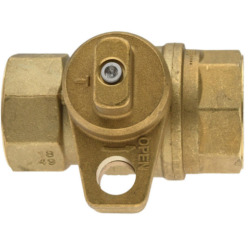 Manual Ball Valve: 1" Pipe, Full Port