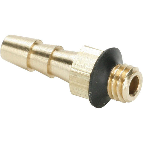 Barbed Tube Male Connector: Multiple Barbs, 10-32 UNF