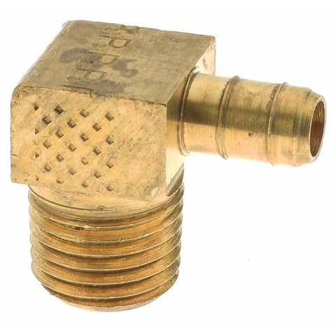 Barbed Tube Male Elbow: 1/4-18