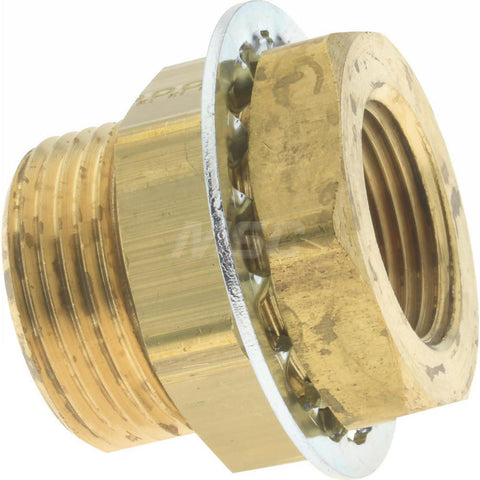 Industrial Pipe Anchor Coupling: 3/4 x 3/4" Female Thread, SAE-ORB X NPTF