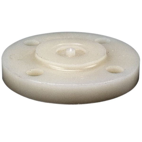 (Nibco Part#:  CE03500) 6619-H - Blind Flange - Kynar Natural PVDF Schedule 80, One-Piece Solid Design