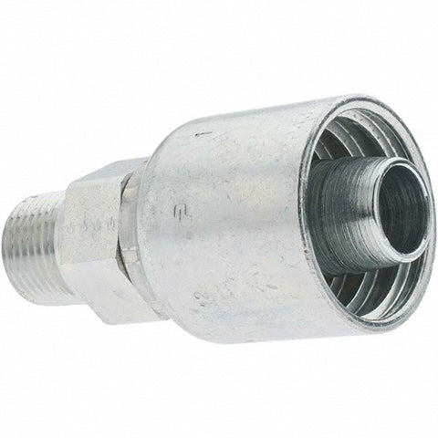Straight Rigid Fitting Hydraulic Hose Male Rigid Fitting: 0.75