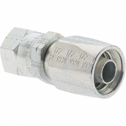 7/8-14 SAE45, Reusable Hose Female Swivel Fitting