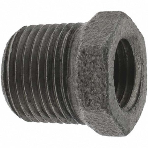 Black Bushing: 3/8 x 1/4", Threaded