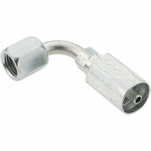 2 Piece, 7/16-20 JIC, Steel Reusable Hose Female Swivel Fitting