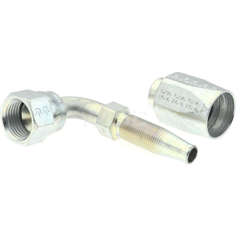 2 Piece, JIC, Reusable Hose Female Swivel Fitting