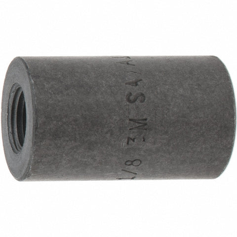 Black Coupling: 1/8", Threaded