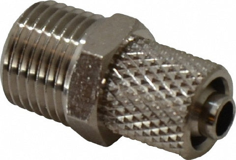 Barbed Tube Mini Nipple: 1/8"