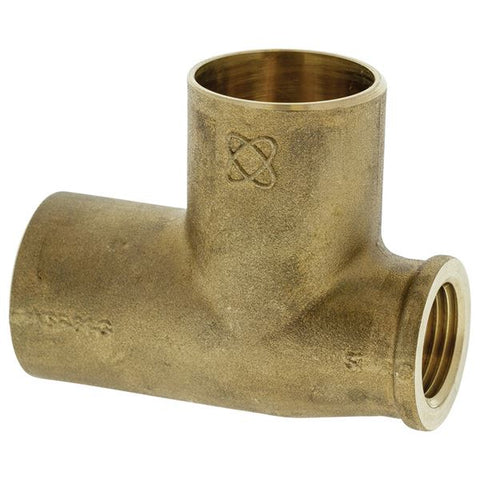 (Nibco Part#:  BF6050L) 714-LF - Tee C x F x C - Performance Bronze