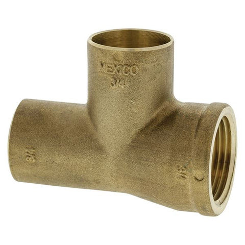 (Nibco Part#:  BF5985L) 714-LF - Tee C x F x C - Performance Bronze