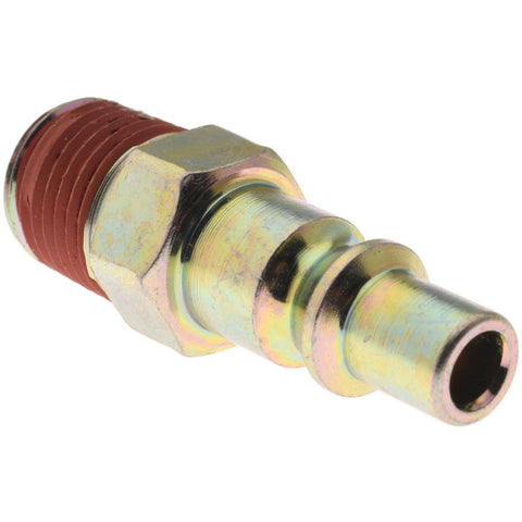 10 Piece 1/4" Body 1/4 NPT 215 psi Steel ARO Pneumatic Coupling Plug Set