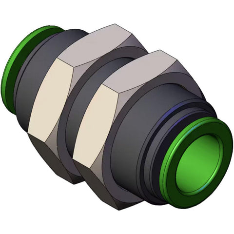 12MM BULKHEAD UNION KR FLAME RES 1-TCH FTTNG