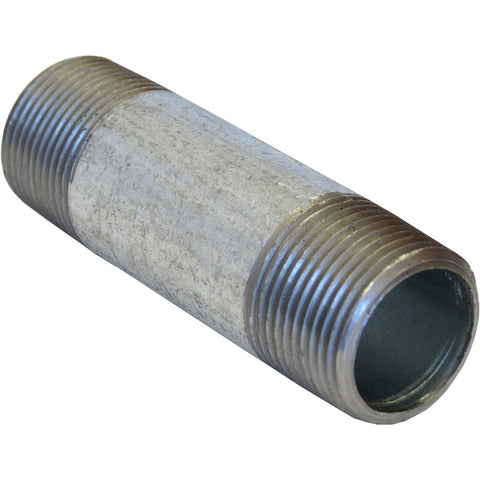 Galvanized Pipe Nipples & Pipe: Full or Partial Threading: Threaded on ...