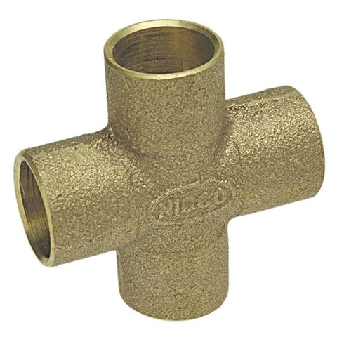 (Nibco Part#:  B270500) 735 - Cross C x C x C x C - Cast