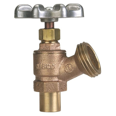 (Nibco Part#:  N64M4P6) 74-2 - Boiler Drain - Multi-Turn, Fitting to Hose