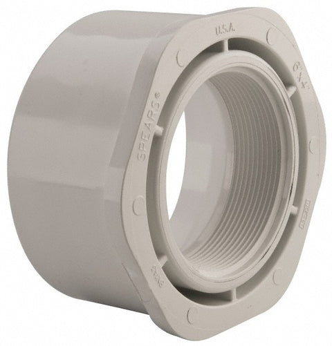 6 x 4" PVC Plastic Pipe Bushing