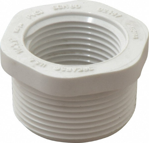 1-1/4 x 1" PVC Plastic Pipe Bushing