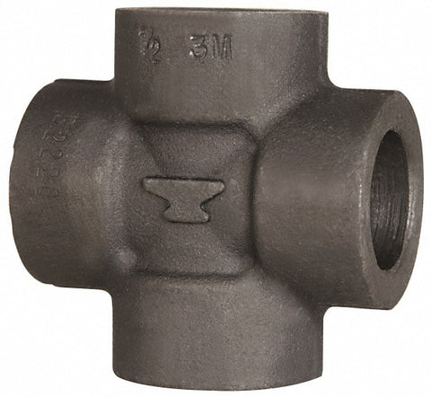 Black Cross: 1-1/2", Socket Weld