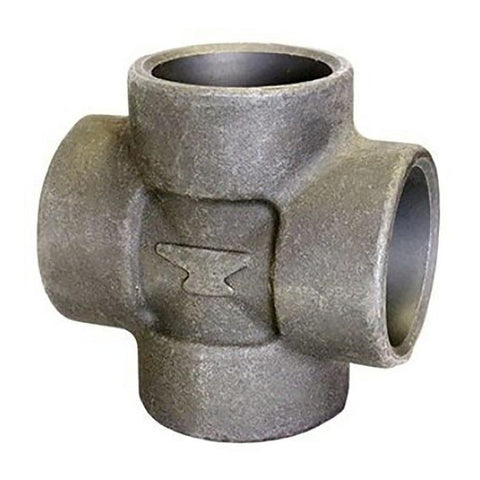 Black Cross: 1", Socket Weld