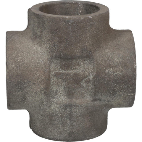 Black Cross: 1-1/4", Socket Weld