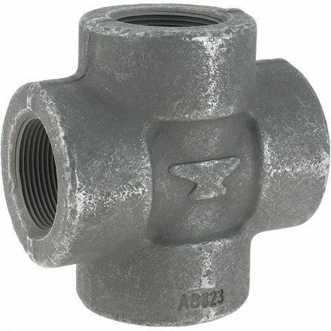 Black Cross: 1-1/2", Threaded